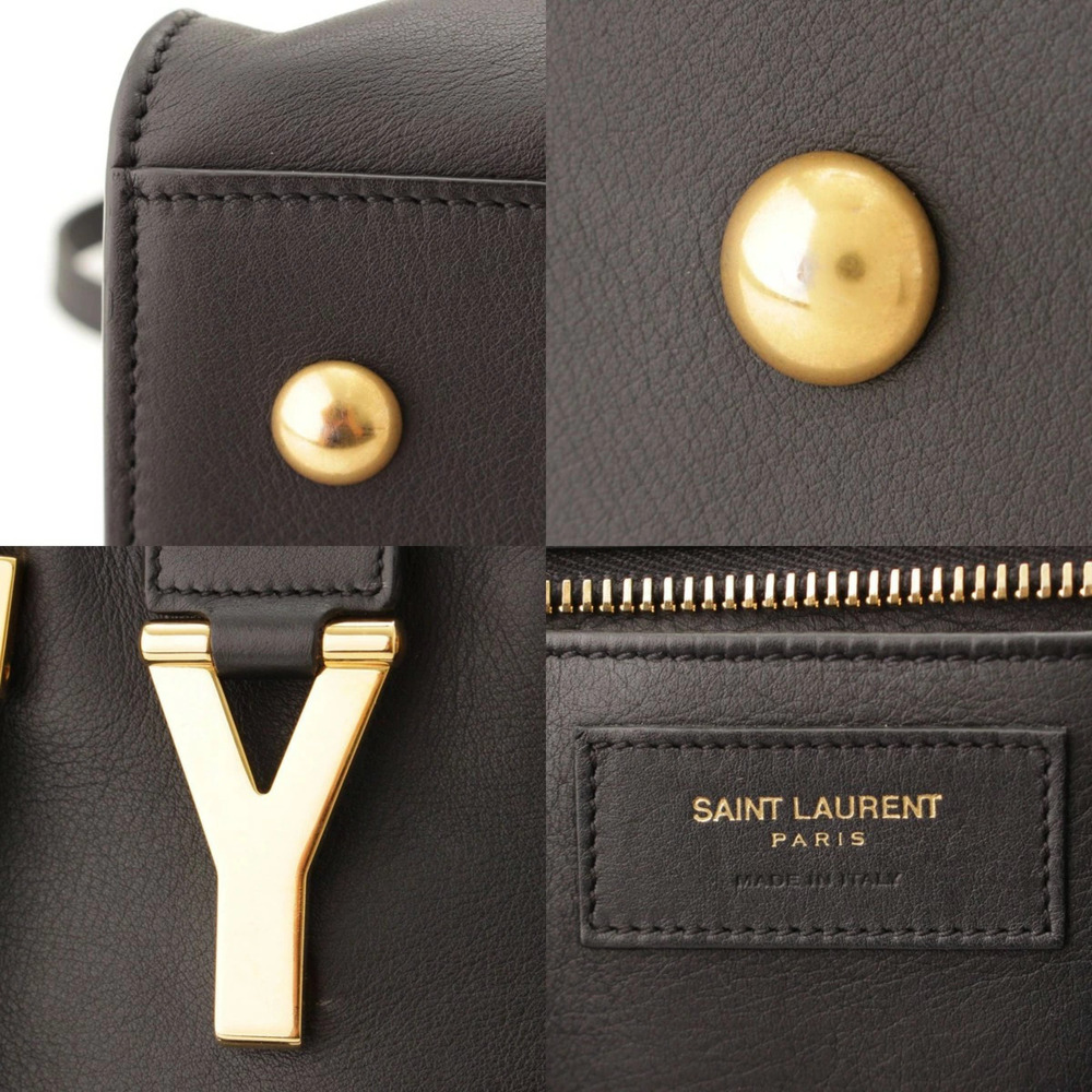 Saint Laurent Cabas Shoulder Bag Calfskin Black - Picture 8 of 9